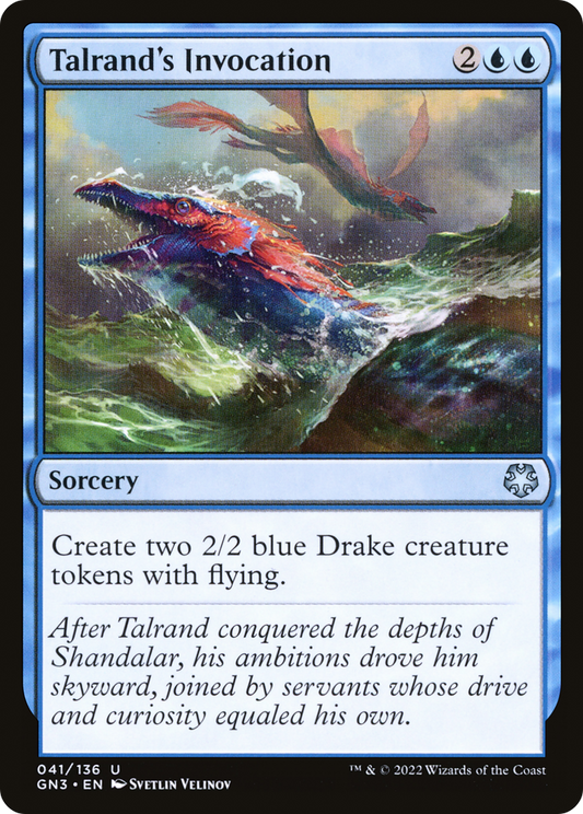 Talrand's Invocation [Game Night: Free-for-All]