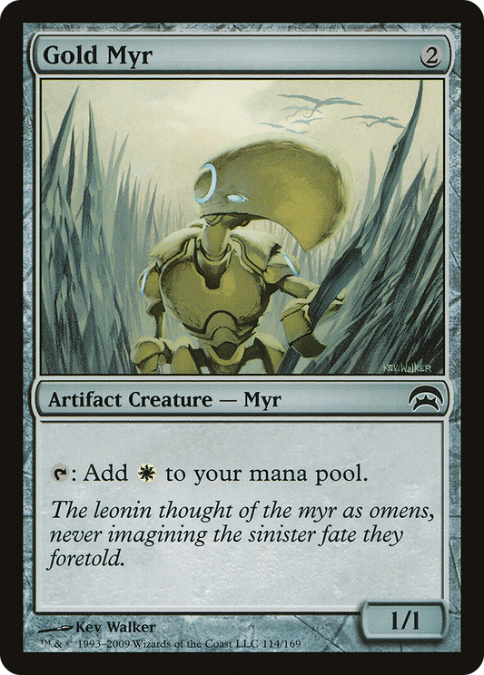 Gold Myr [Planechase]