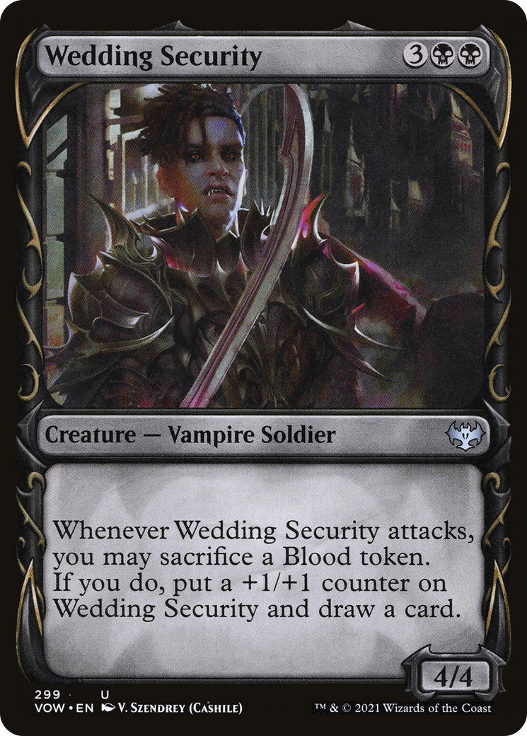 Wedding Security (VOW-299) - Innistrad: Crimson Vow: (Showcase)