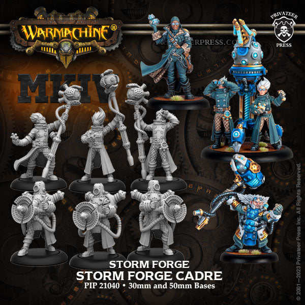 Warmachine MKIV - Cygnar Storm Forge Cadre (PIP21040)