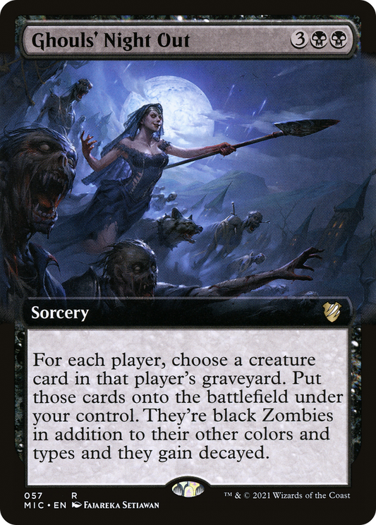 Ghouls' Night Out (Extended) [Innistrad: Midnight Hunt Commander]