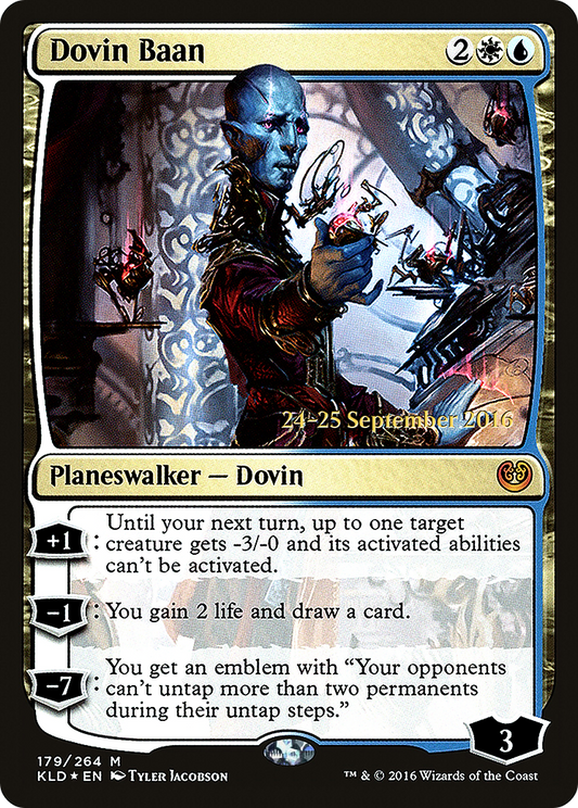 Dovin Baan  [Kaladesh Prerelease Promos]