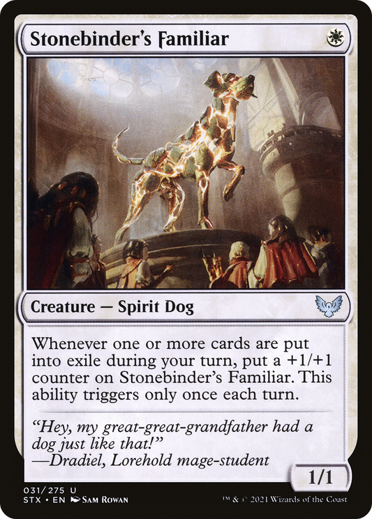Stonebinder's Familiar [Strixhaven: School of Mages]