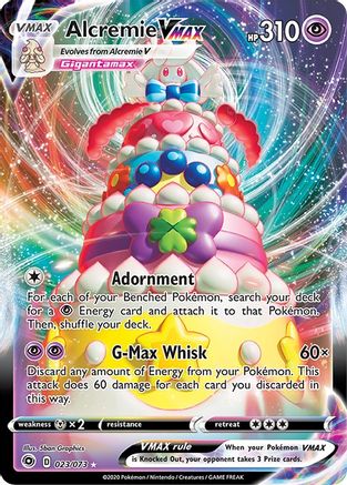 Alcremie VMAX (023/073) [Sword & Shield: Champion's Path]
