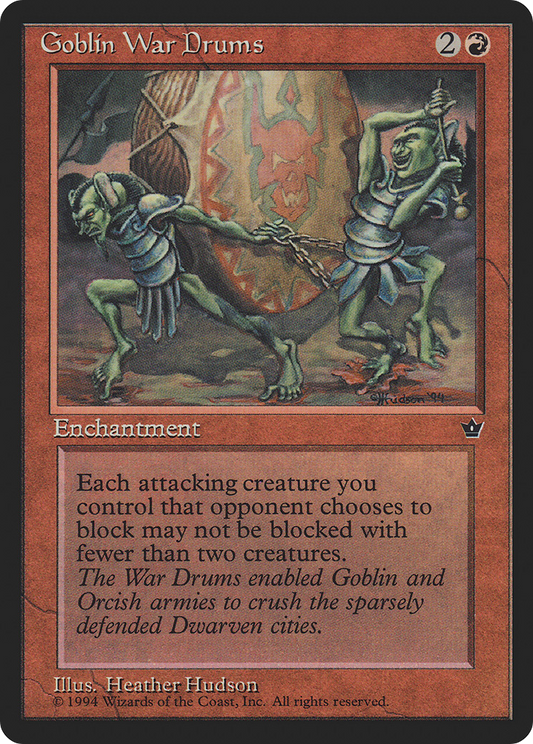 Goblin War Drums (Heather Hudson) [Fallen Empires]
