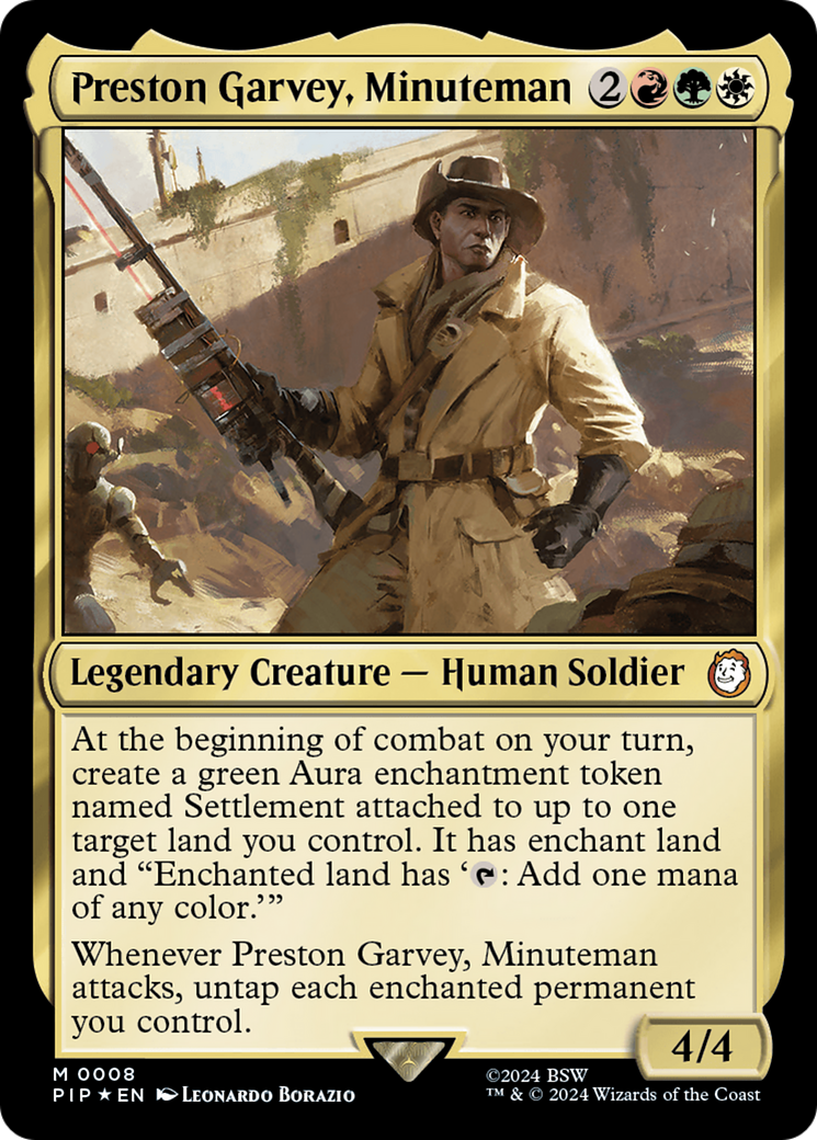 Preston Garvey, Minuteman [Fallout]
