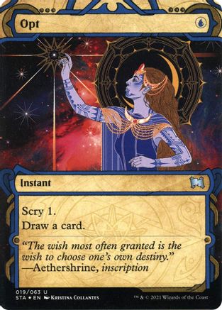 Opt (Etched Foil) [Strixhaven Mystical Archive]