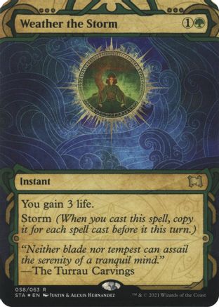 Weather the Storm  (Etched Foil) [Strixhaven Mystical Archive]
