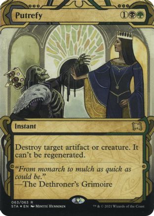 Putrefy (Etched Foil) [Strixhaven Mystical Archive]
