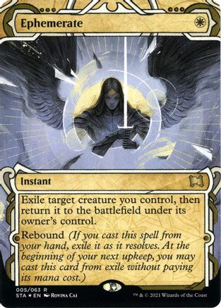 Ephemerate (Etched Foil) [Strixhaven Mystical Archive]