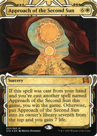 Approach of the Second Sun (Etched Foil) [Strixhaven Mystical Archive]