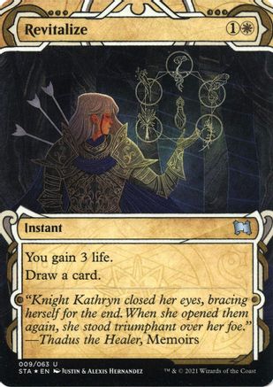 Revitalize (Etched Foil) [Strixhaven Mystical Archive]