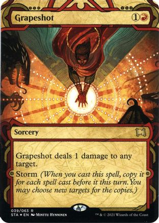 Grapeshot (Etched Foil) [Strixhaven Mystical Archive]