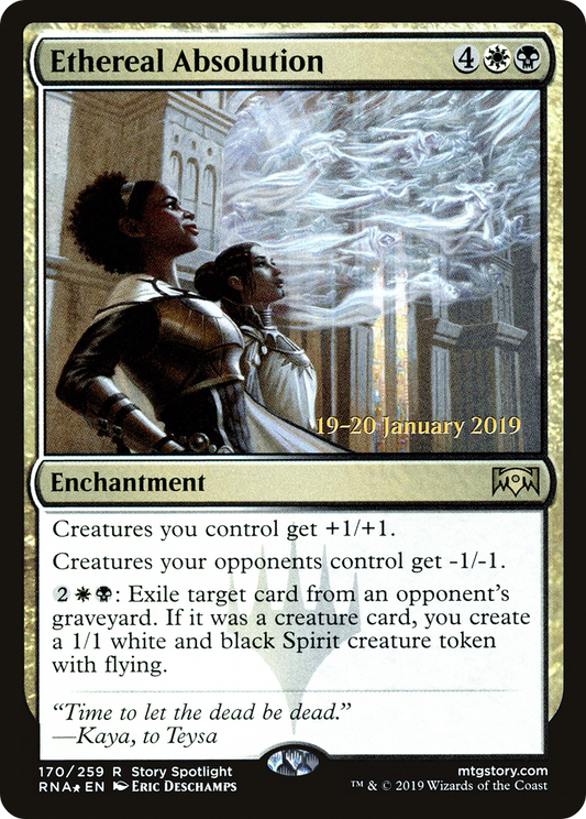 Ethereal Absolution [Ravnica Allegiance Prerelease Promos]