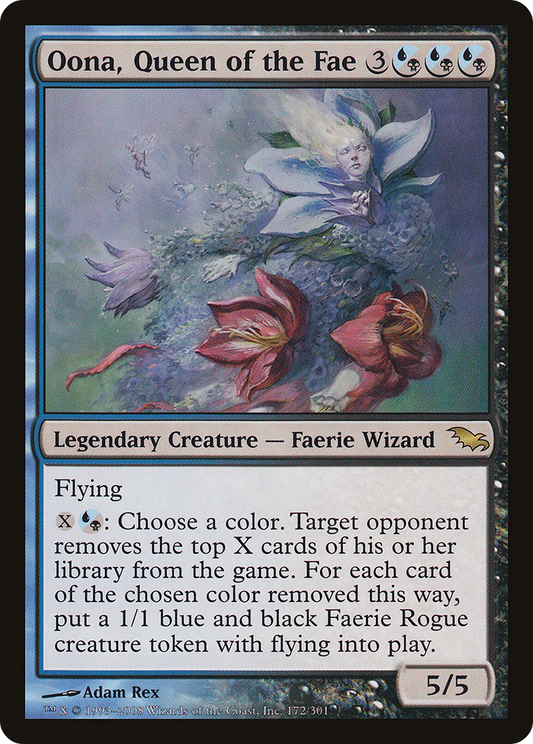 Oona, Queen of the Fae (SHM-172) - Shadowmoor