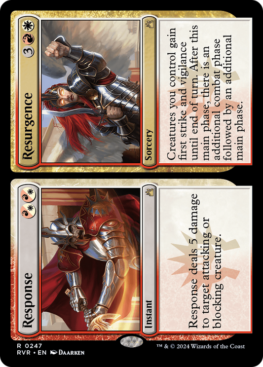 Response // Resurgence (RVR-247) - Ravnica Remastered