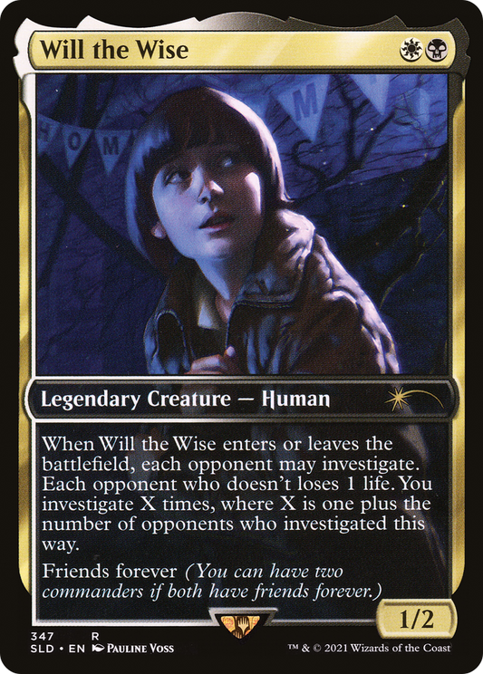 Wernog, Rider's Chaplain (SLD-347) - Secret Lair Drop / Will the Wise Foil