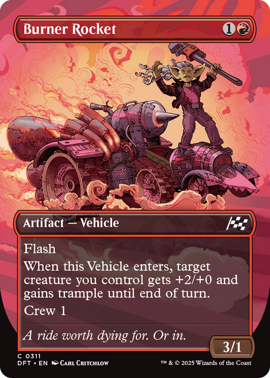 Burner Rocket (DFT-311) - Aetherdrift (Borderless)
