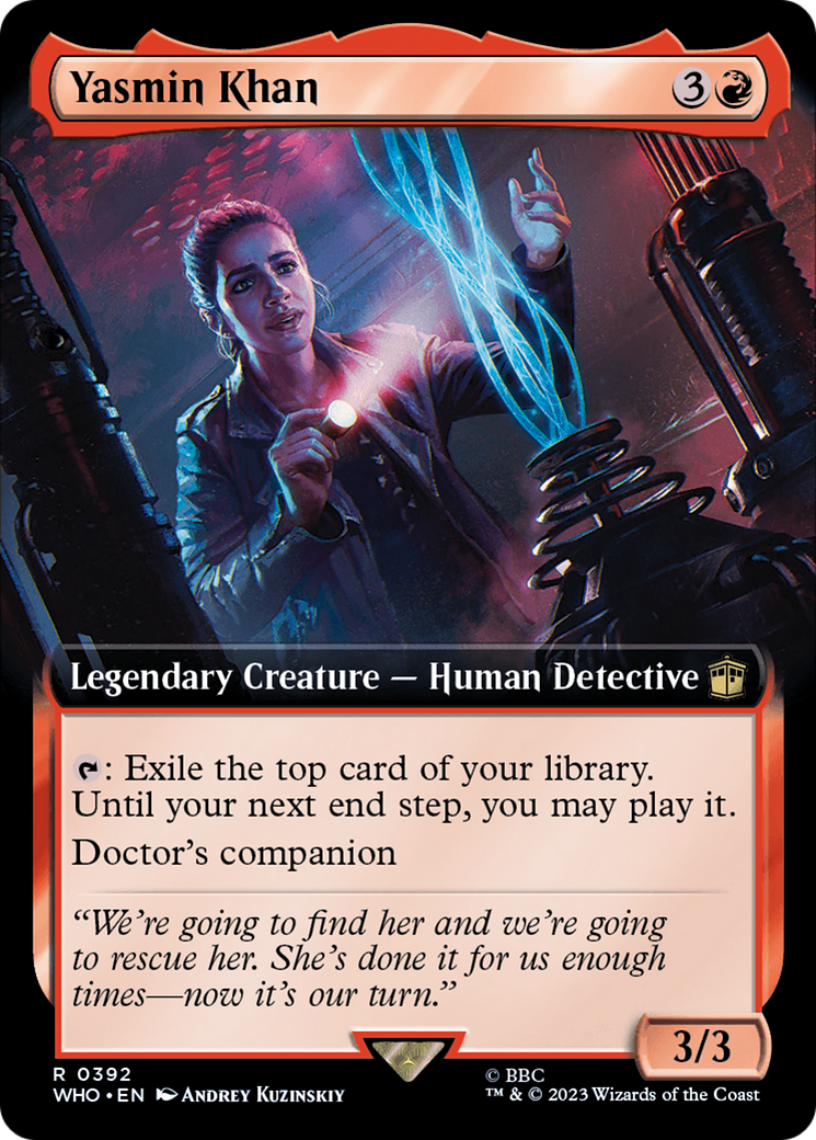 Yasmin Khan (WHO-392) - Doctor Who: (Extended Art) Foil