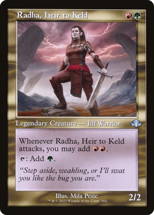 Radha, Heir to Keld (DMR-364) - Dominaria Remastered Foil