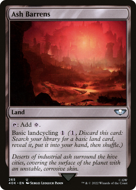 Ash Barrens [Universes Beyond: Warhammer 40,000]