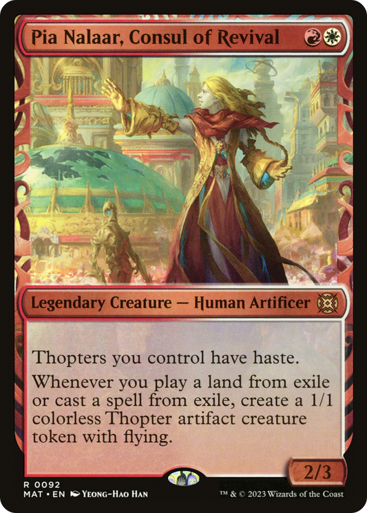 Pia Nalaar, Consul of Revival (MAT-092) - March of the Machine: The Aftermath: (Showcase)
