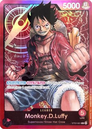 Monkey.D.Luffy (001) [Starter Deck: Straw Hat Crew]