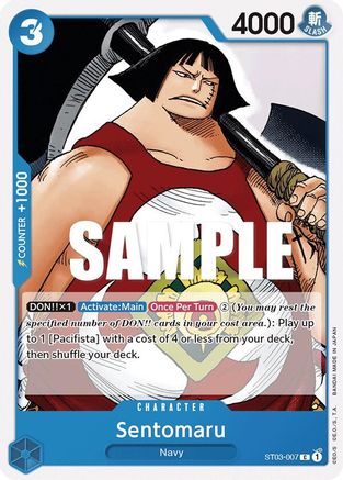Sentomaru [Starter Deck: The Seven Warlords of The Sea]
