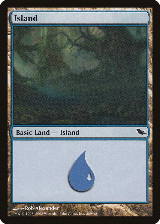 Island (SHM-289) - Shadowmoor Foil
