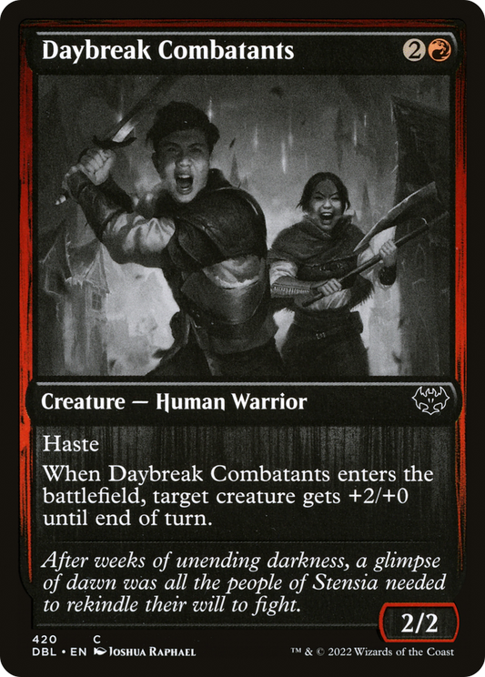 Daybreak Combatants [Innistrad: Double Feature]