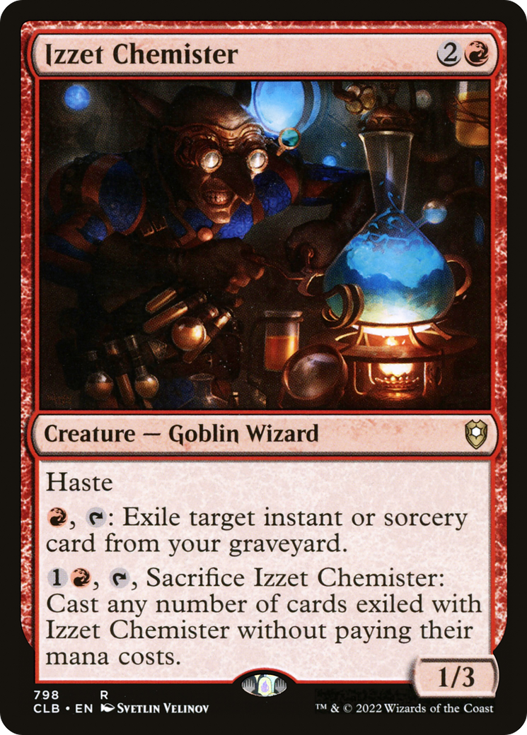 Izzet Chemister [Commander Legends: Battle for Baldur's Gate]