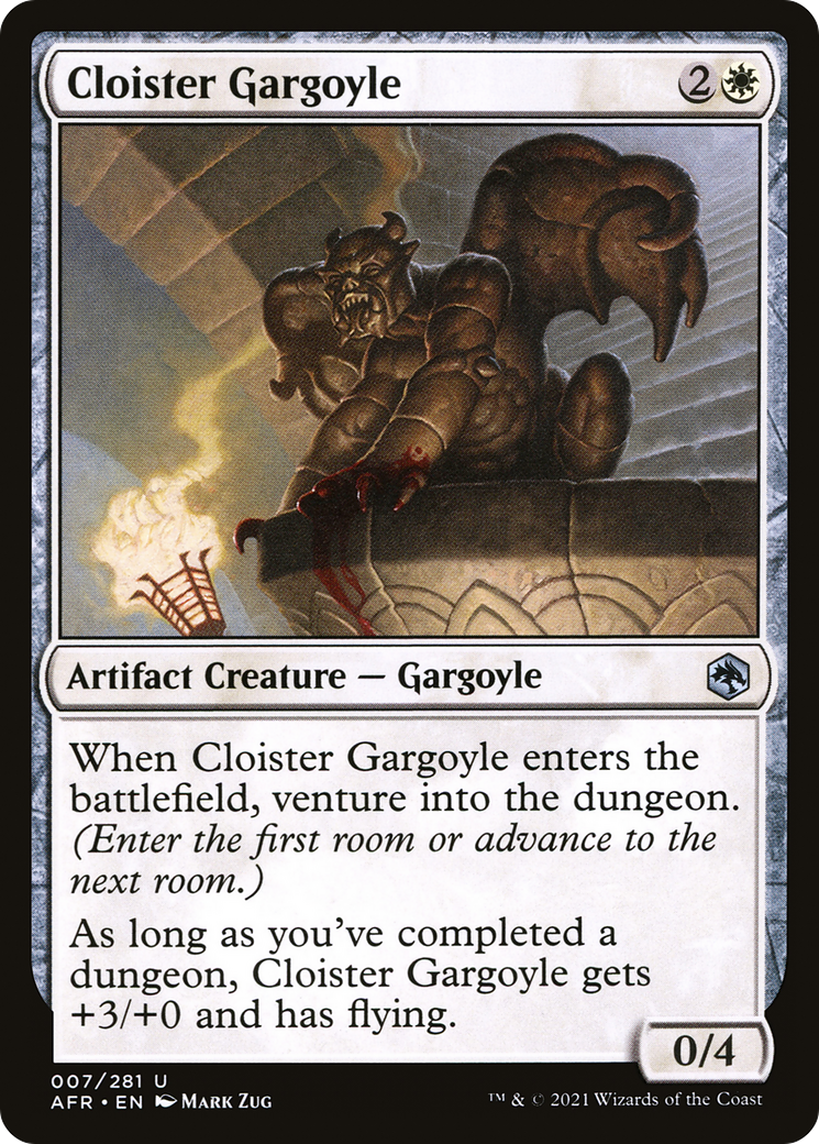 Cloister Gargoyle  [Dungeons & Dragons: Adventures in the Forgotten Realms]