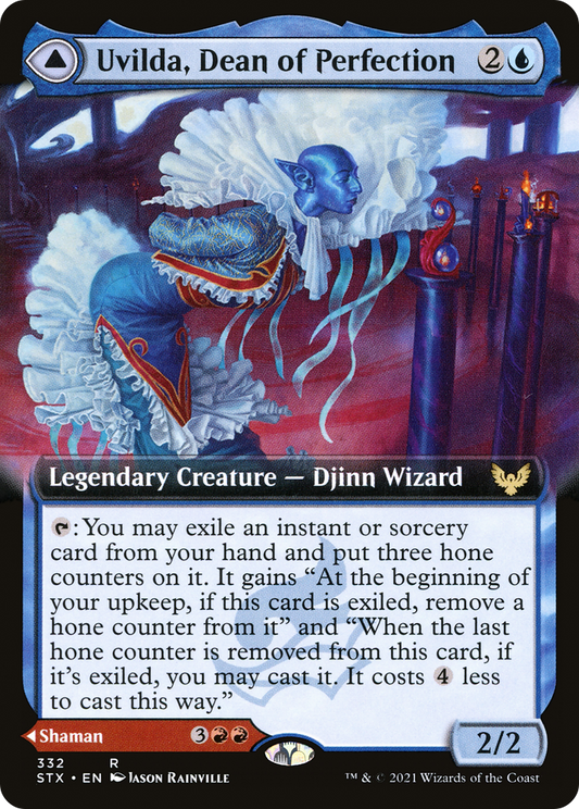 Uvilda, Dean of Perfection // Nassari, Dean of Expression (Extended) [Strixhaven: School of Mages]