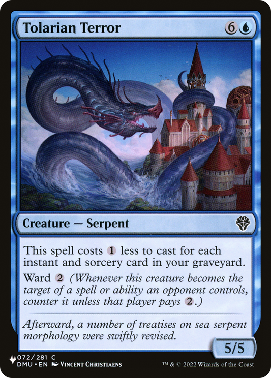 Tolarian Terror [The List]