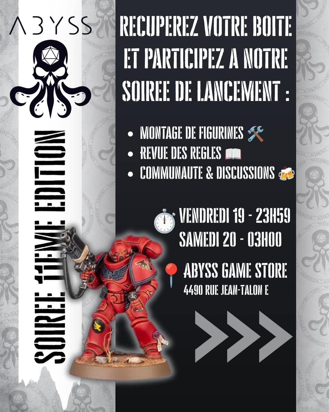 Lancement de minuit: Warhammer 40K 11e Édition ARMAGEDDON - 2026/06/19