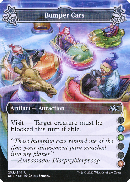 Bumper Cars (UNF-202) - Unfinity Foil