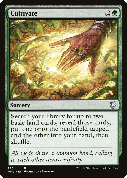 Cultivate [Dungeons & Dragons: Adventures in the Forgotten Realms Commander]