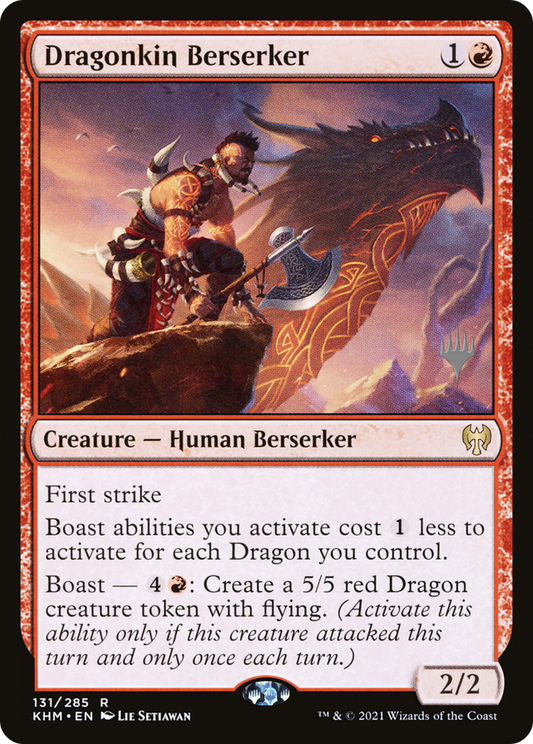 Dragonkin Berserker [Kaldheim Promo Pack]