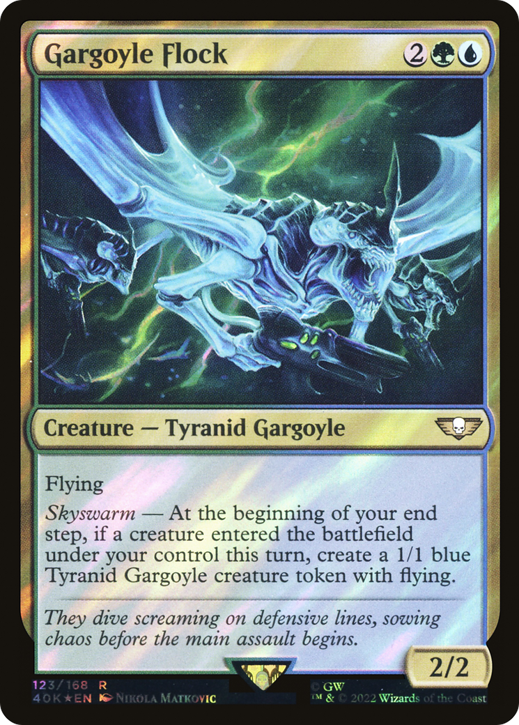 Gargoyle Flock (Surge Foil) [Universes Beyond: Warhammer 40,000]
