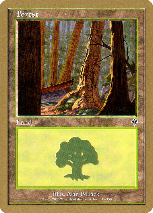 Forest (jt348a) (Jan Tomcani) [World Championship Decks 2001]