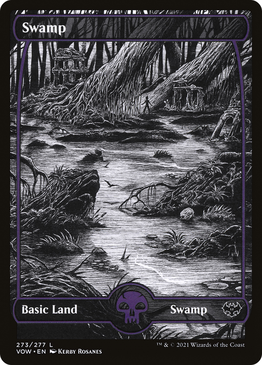 Swamp (VOW-273) - Innistrad: Crimson Vow: (Showcase) Foil