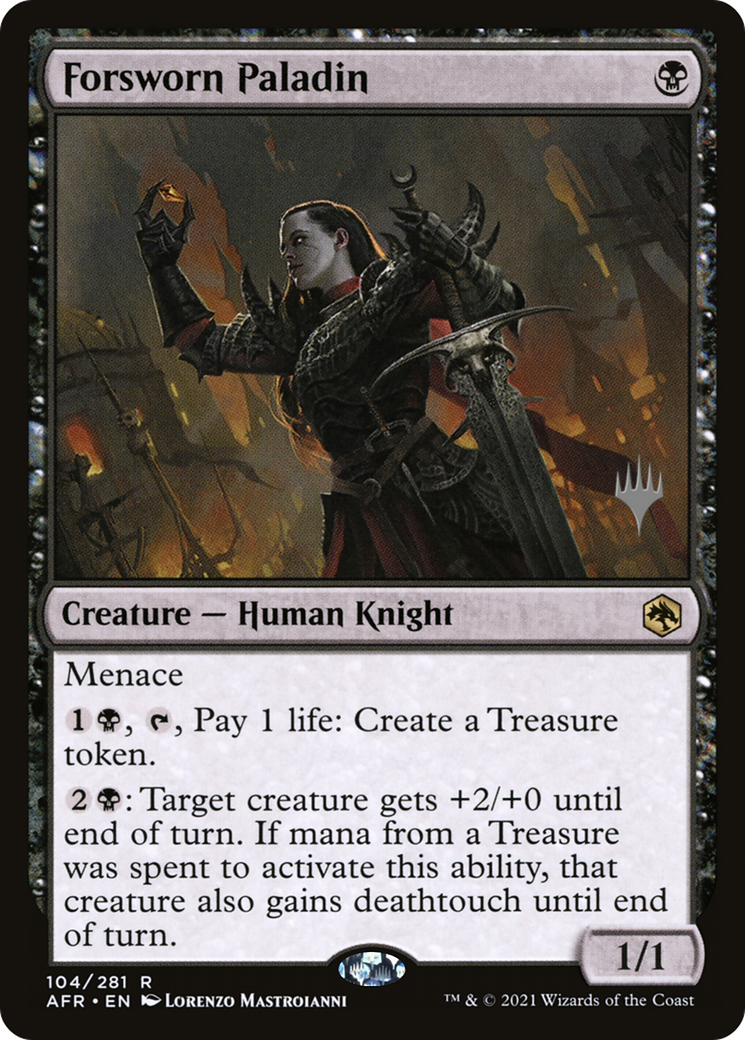 Forsworn Paladin (PPAFR-104) - Adventures in the Forgotten Realms Promos