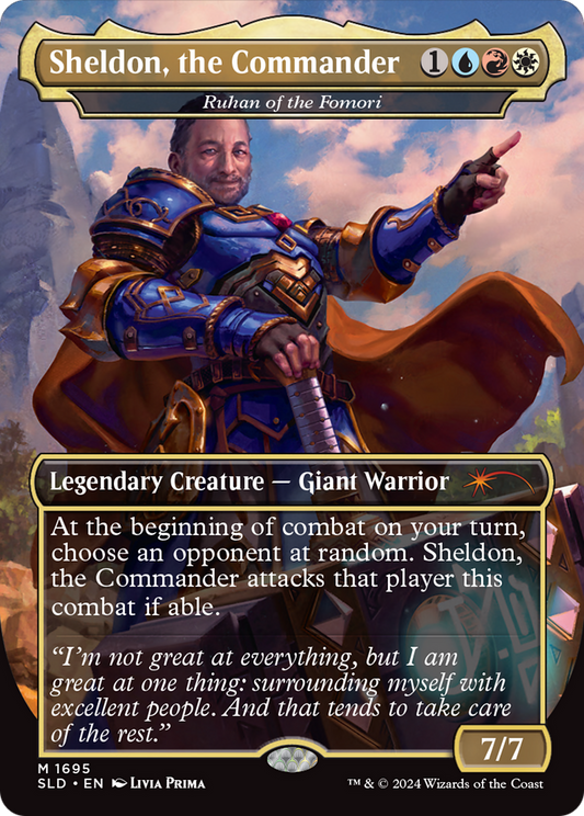 Ruhan of the Fomori - Sheldon, the Commander [Secret Lair: Sheldon's Spellbook]