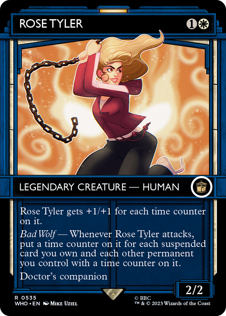 Rose Tyler (WHO-535) - Doctor Who: (Showcase) (Borderless) Foil