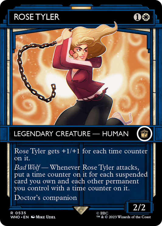 Rose Tyler (WHO-535) - Doctor Who: (Showcase) (Borderless) Foil