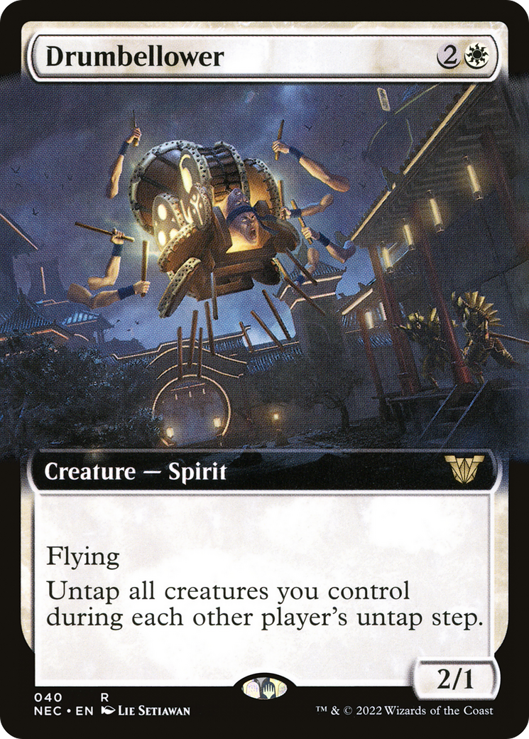 Drumbellower (Extended) [Kamigawa: Neon Dynasty Commander]