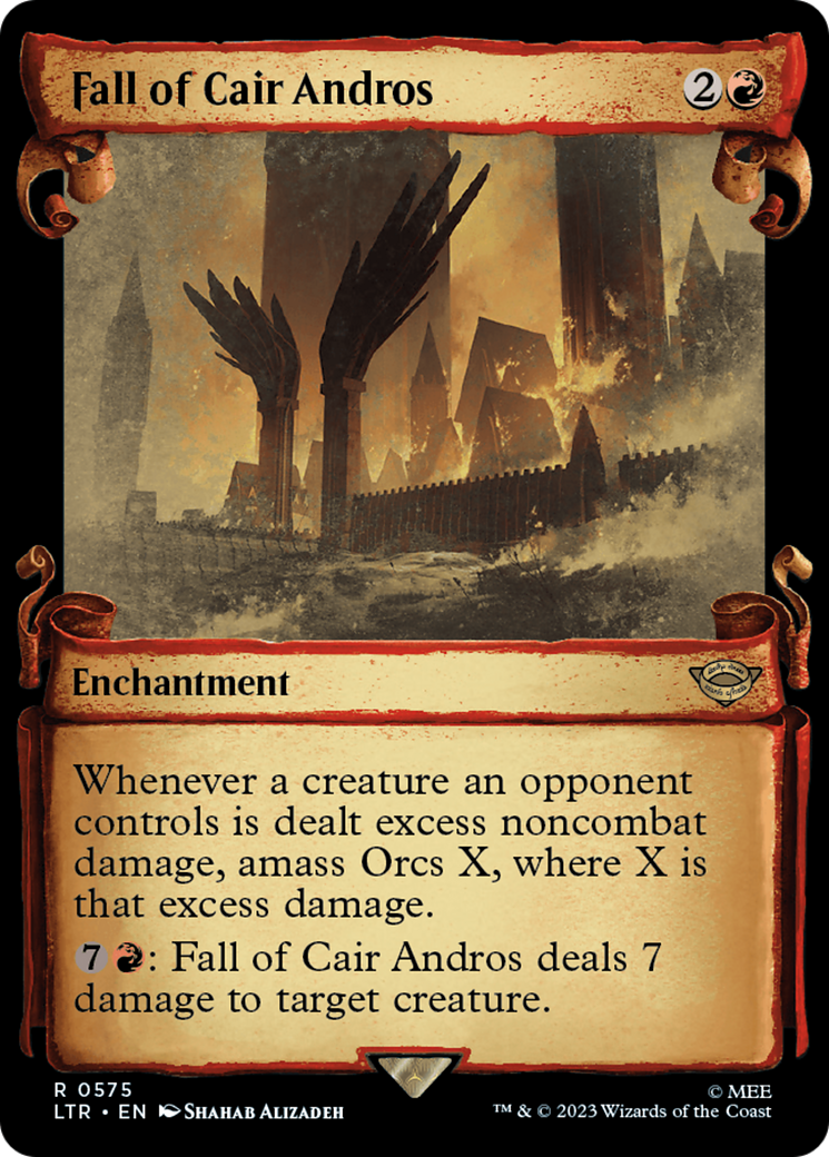 Fall of Cair Andros (LTR-575) - The Lord of the Rings: Tales of Middle-earth: (Showcase)