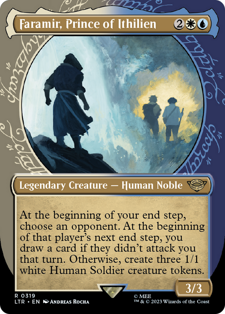 Faramir, Prince of Ithilien (LTR-319) - The Lord of the Rings: Tales of Middle-earth: (Showcase) (Borderless)