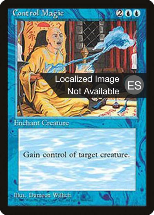 Control Magic [Fourth Edition Foreign Black Border]