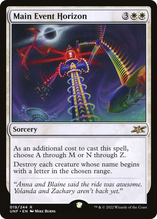 Main Event Horizon [Unfinity]